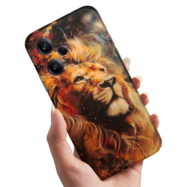 Deksel / Mobildeksel til Xiaomi Redmi Note 12 5G - Lion