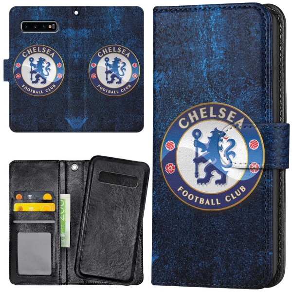 Samsung Galaxy S10e - Plånboksfodral/Skal Chelsea
