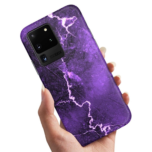 Samsung Galaxy S20 Ultra - Kuoret/Suojakuori Marmori Multicolor