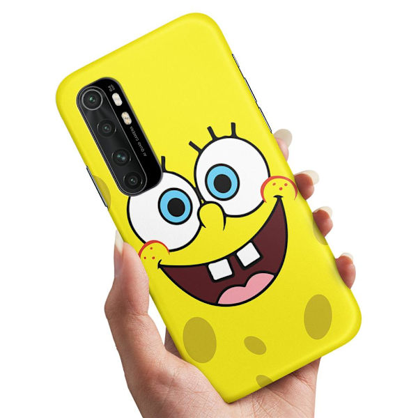 Xiaomi Mi Note 10 Lite - Cover/Mobilcover Svampebob