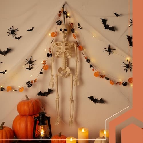 Skelett 40 cm - Halloween