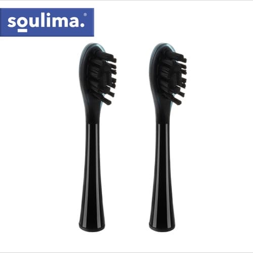 Tandborsthuvud för Soulima X800 - 2-Pack Black