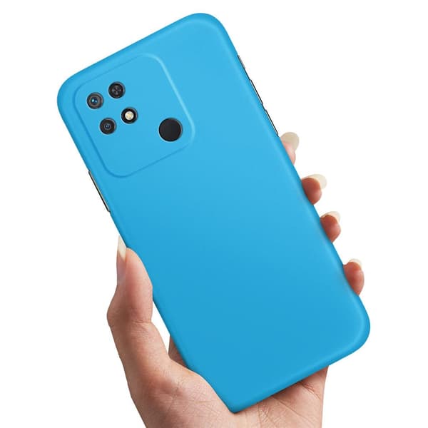 Deksel / Mobildeksel til Xiaomi Redmi 10C - Lyseblå