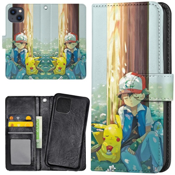 iPhone 13 - Lompakkokotelo/Kuoret Pokemon Multicolor