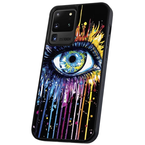 Samsung Galaxy S20 Ultra - Cover/Mobilcover Rindende Øje