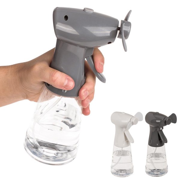 Handfläkt / Fläkt med Vatten Sprayfunktion multifärg