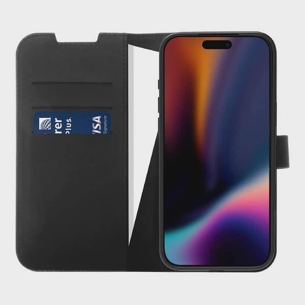 X2O Classic Wallet Plånboksfodral iPhone 18 Pro/17 Pro Svart
