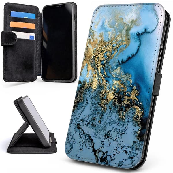 Lommebok Deksel / Mobildeksel til iPhone 12 / 12 Pro - Kunstmønster