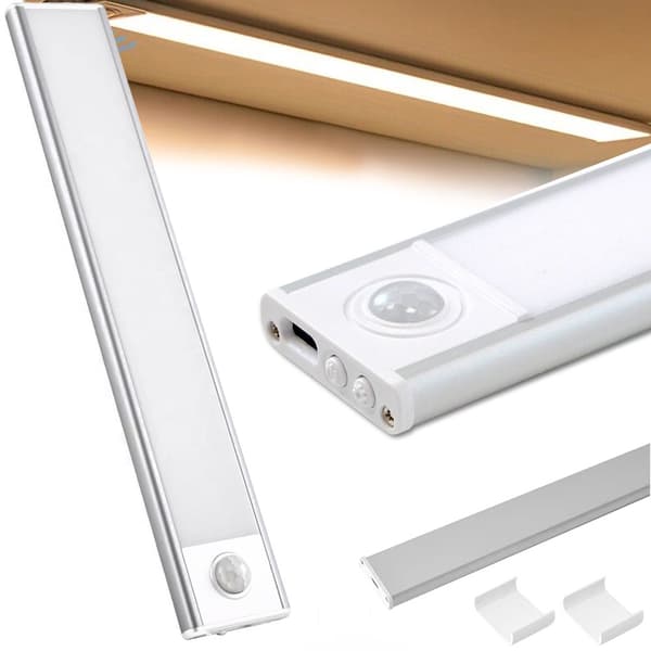 USB-lampa 30 cm - Sensorstyrd belysning med klämfäste
