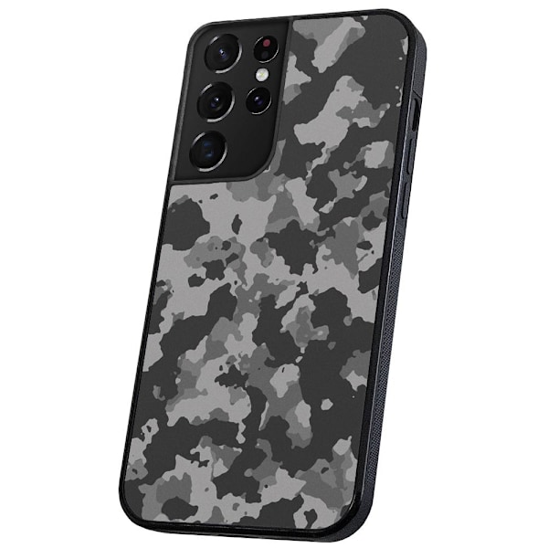 Samsung Galaxy S21 Ultra - Skal/Mobilskal Kamouflage