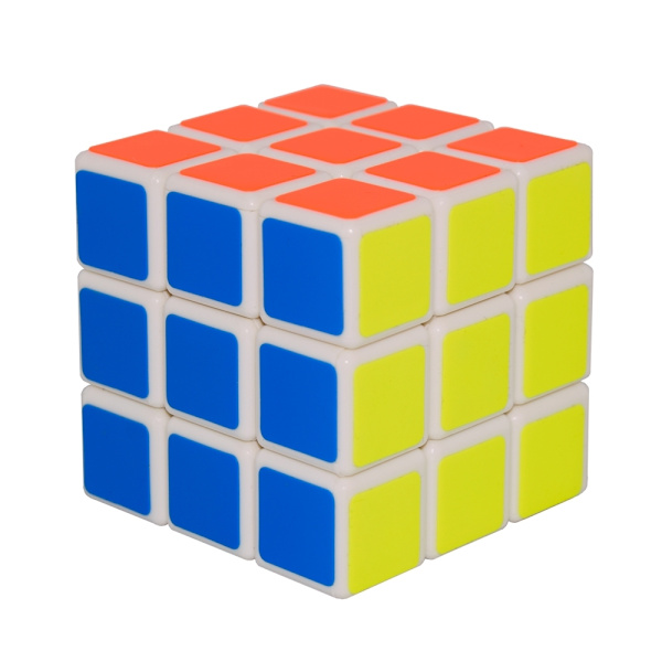 Rubiks Kube / Cube - 6 cm Multicolor
