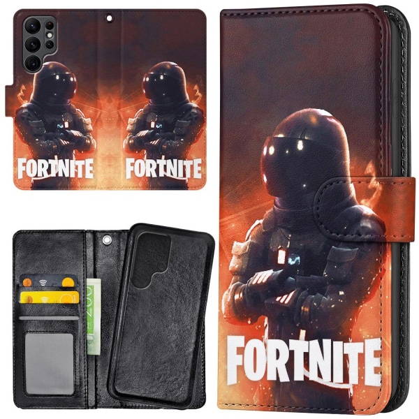 Samsung Galaxy S24 Ultra - Plånboksfodral/Skal Fortnite