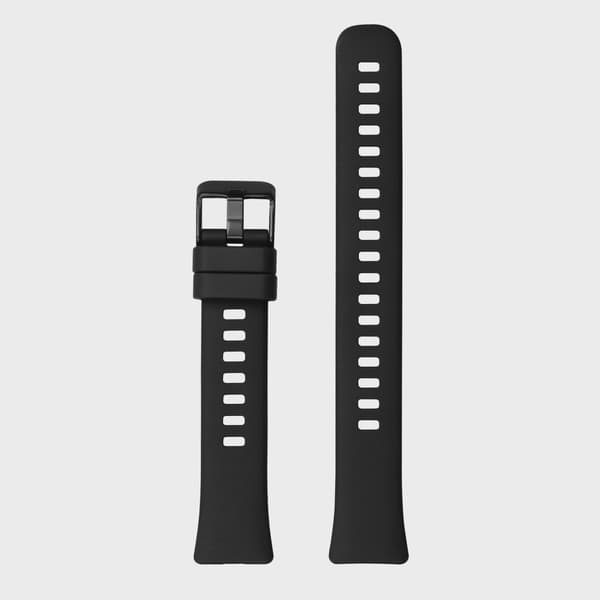 FIXED Silikonrem för Huawei Band 8/9/10 Svart