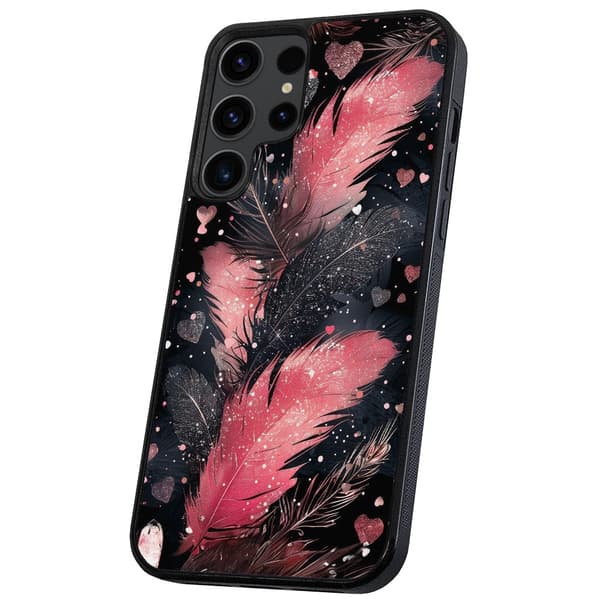 Samsung Galaxy S24 Ultra - Deksel/Mobildeksel Feathers