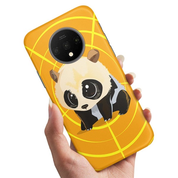 OnePlus 7T - Cover/Mobilcover Panda