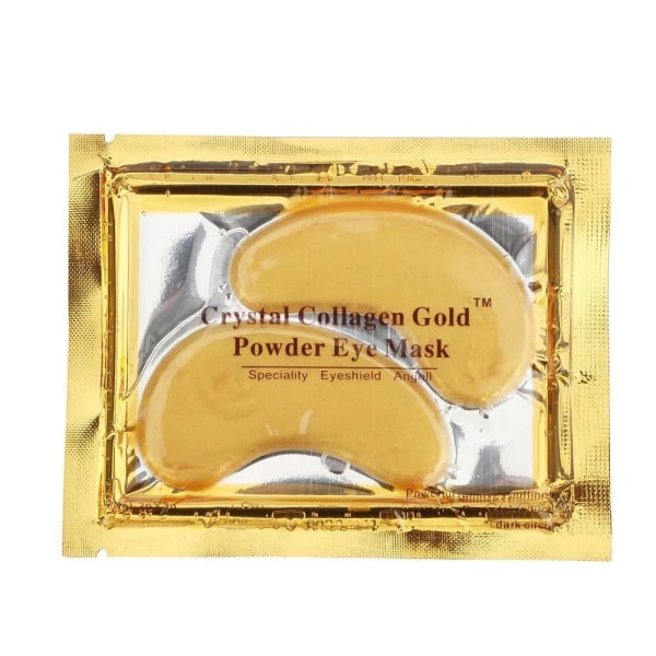4-Pack - Ögonmask Crystal Collagen Gold Gold 4-Pack