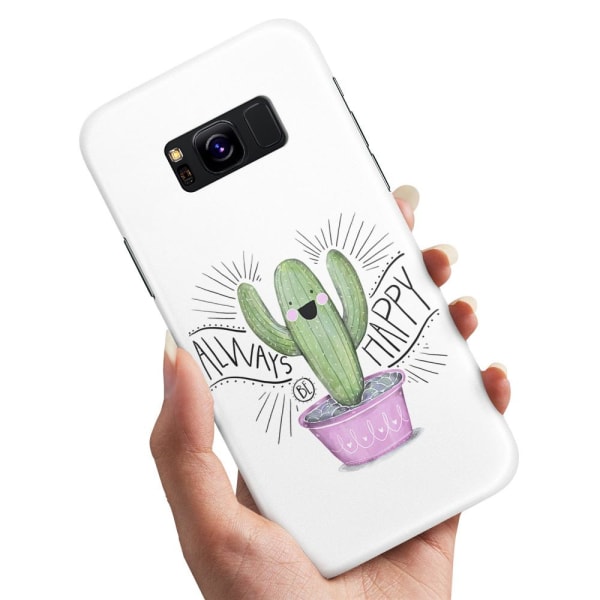 Samsung Galaxy S8 - Deksel/Mobildeksel Happy Cactus