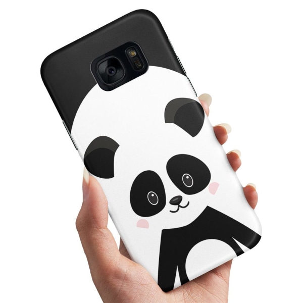 Samsung Galaxy S7 Edge - Cover/Mobilcover Cute Panda