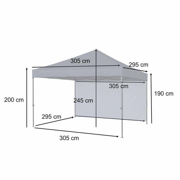 Paviljong 3x3 m