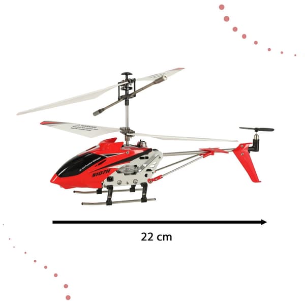RC Helikopter - SYMA S107H Red