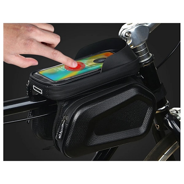 Cykelväska med Mobilhållare