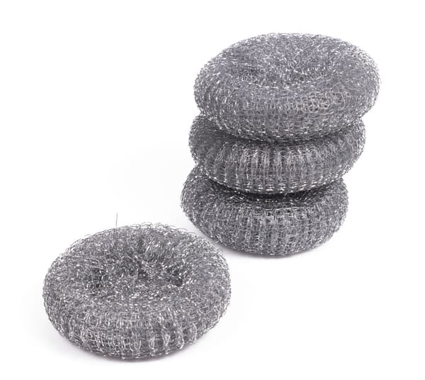 Skurblock 4-pack rostfritt stål stora