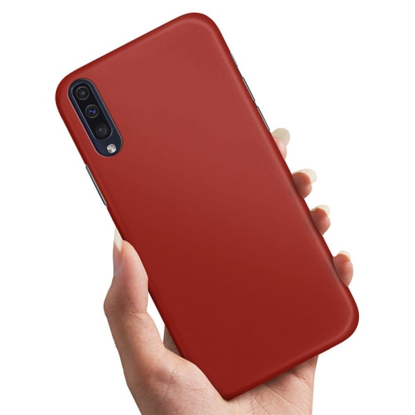 Huawei P20 - Cover/Mobilcover Mørkrød Dark red