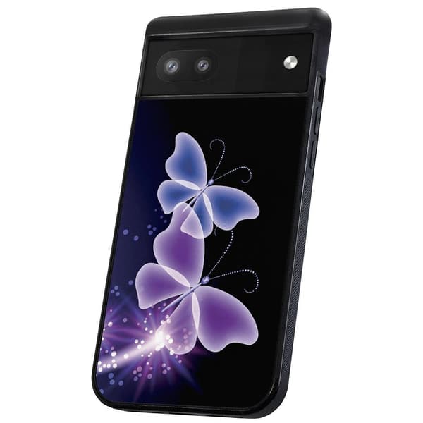 Google Pixel 6 - Deksel/Mobildeksel Lilla Sommerfugler