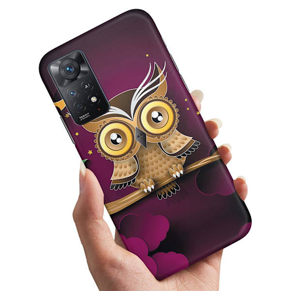 Deksel / Mobildeksel til Xiaomi Redmi Note 11 - Lysbrun Ugle