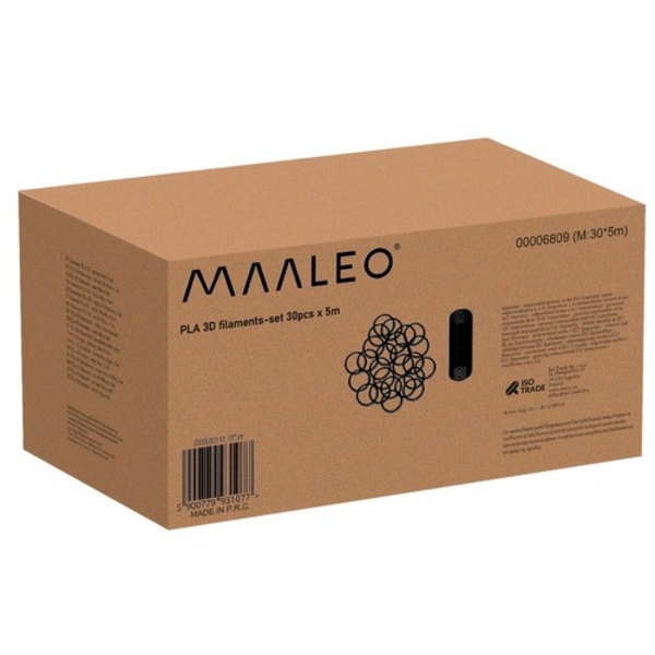 30-Pack - PLA Filament till 3D printer - 1,75mm x 5m multifärg