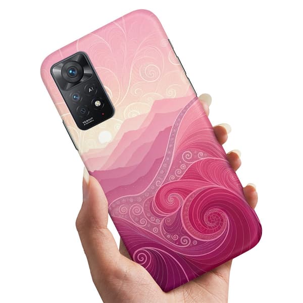 Deksel / Mobildeksel til Xiaomi Redmi Note 11 - Pink Hills