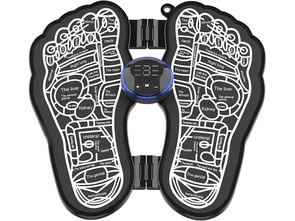 Fotmassagematta EMS - Elektrisk cirkulationsstimulator