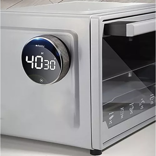 Digital timer med magnet og LCD-skjerm - Kjøkkentimer