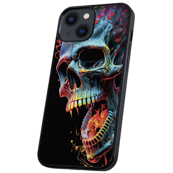 iPhone 14 Plus - Deksel/Mobildeksel Skull
