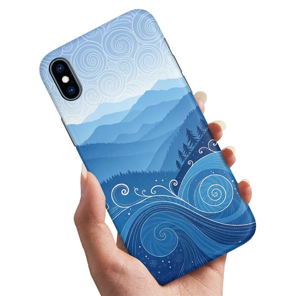 Deksel / Mobildeksel til iPhone XR - Blue Hills