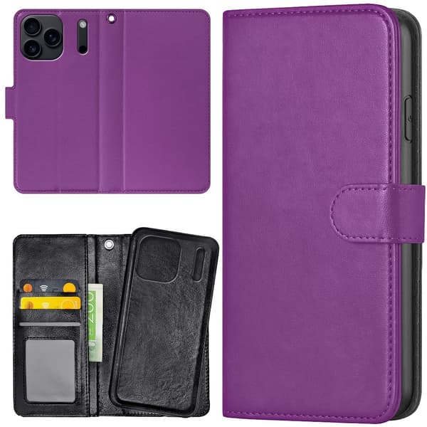 iPhone 17 / 18 Pro Max - Mobilcover/Etui Cover Lilla
