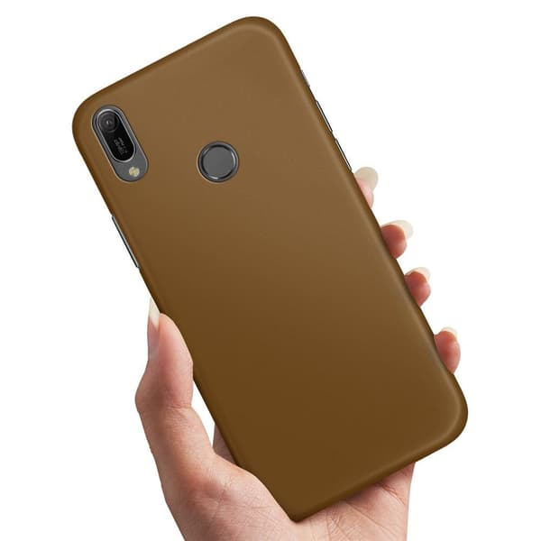 Deksel / Mobildeksel til Huawei P30 Lite - Brun Brown