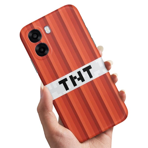Deksel / Mobildeksel til Oppo A6x 5G - Minecraft TNT