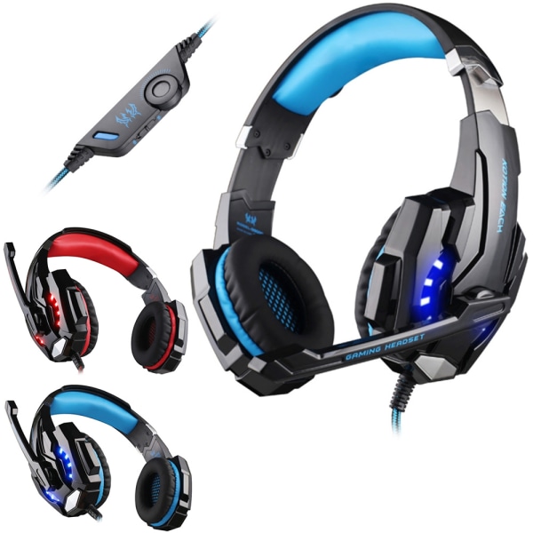 PS4-kuulokkeet - Pelitietokone / Kuulokkeet Kotion Jokainen G9000  Playstation Blue 4171 | Blue | 500 | Fyndiq