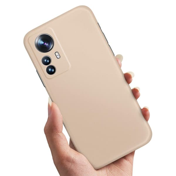 Deksel / Mobildeksel til Xiaomi 12T / 12T Pro - Beige