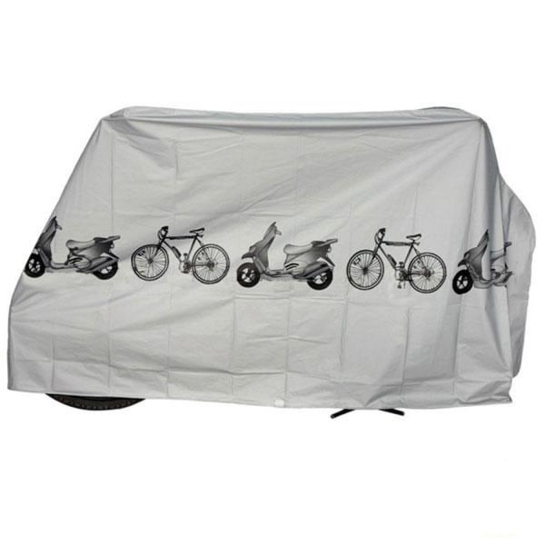 Vandtæt cover til cykel og motorcykel - motorcykel Grey