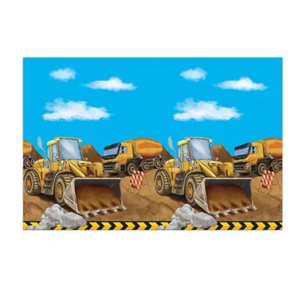 Plastduk Construction Grabber 120x180 cm