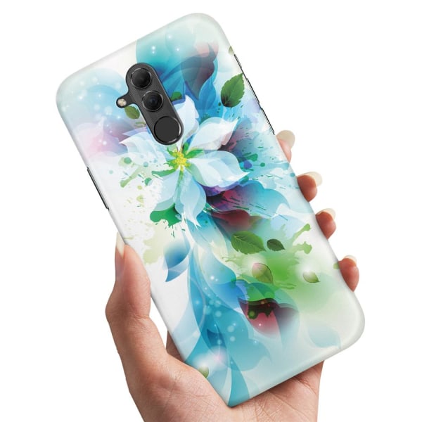 Huawei Mate 20 Lite - Deksel/Mobildeksel Blomst
