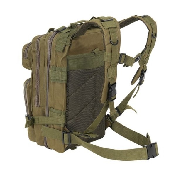 Militärväska / Ryggsäck i Nylon - 26 Liter Grön