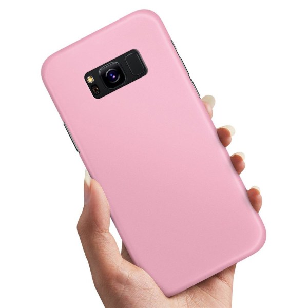 Samsung Galaxy S8 - Cover/Mobilcover Lysrosa Light pink