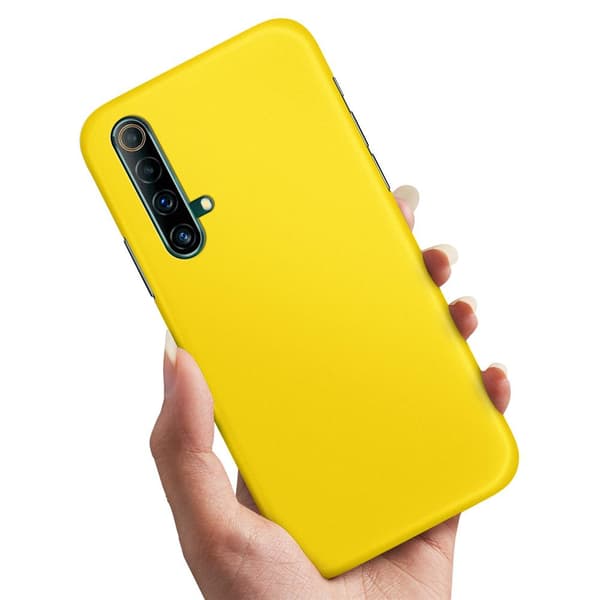 Deksel / Mobildeksel til Realme X50 - Gul Yellow