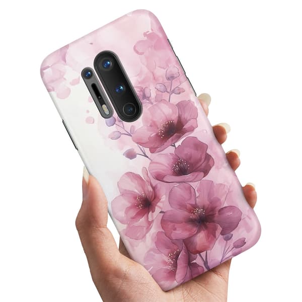 Deksel / Mobildeksel til OnePlus 8 Pro - Flowers