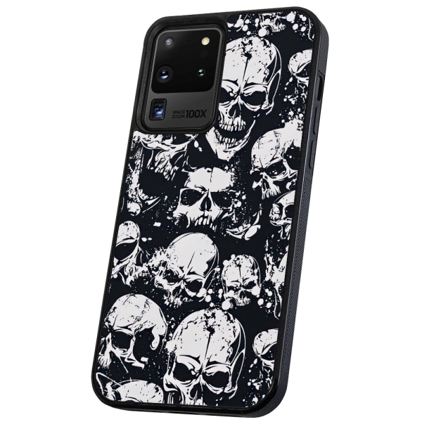 Samsung Galaxy S20 Ultra - Kuoret/Suojakuori Skulls