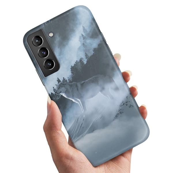 Deksel / Mobildeksel til Samsung Galaxy S22 Plus - Arctic Wolf Multicolor
