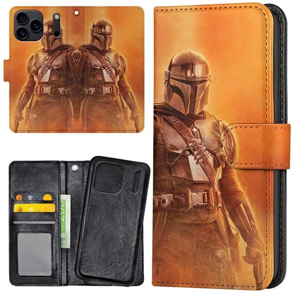 iPhone 17 Pro / 18 Pro - Lommebok Deksel Mandalorian Star Wars